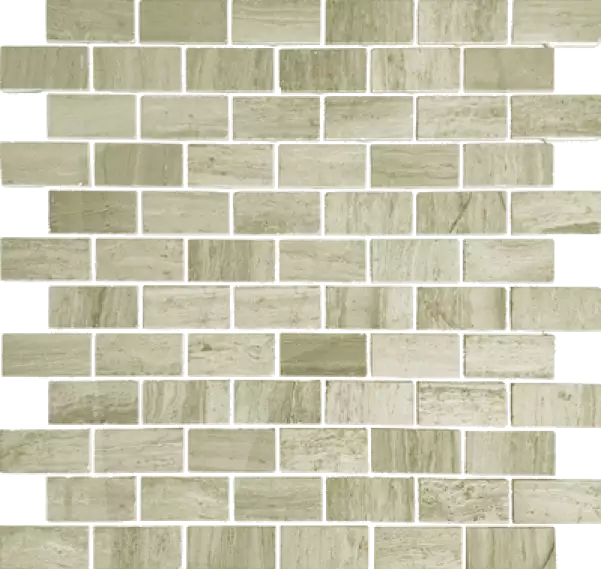 Pietrine Travertino Silver POL 2.3x4.8 29.8x29.8