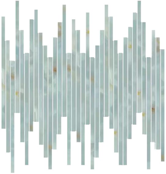 fRZ1 Мозаика Gemme Cielo Tratti Mosaico Brillante 30x30