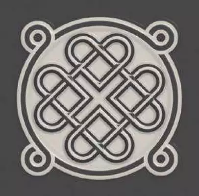 Декоративная вставка Celt Grey неполированная 5.8x5.8x7