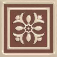 Декоративная вставка Venezia Beige неполированная 5.8x5.8x7