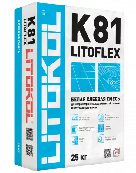 Клей K81 LITOFLEX 25 кг