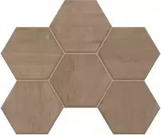 Мозаика CW03 Classic Wood Hexagon неполированная 25x28.5