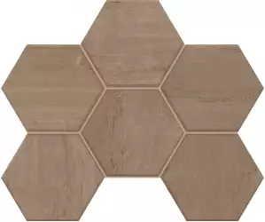 Мозаика CW03 Classic Wood Hexagon неполированная 25x28.5
