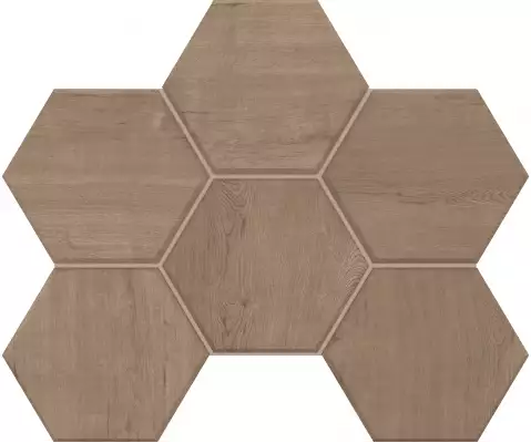 Мозаика CW03 Classic Wood Hexagon неполированная 25x28.5