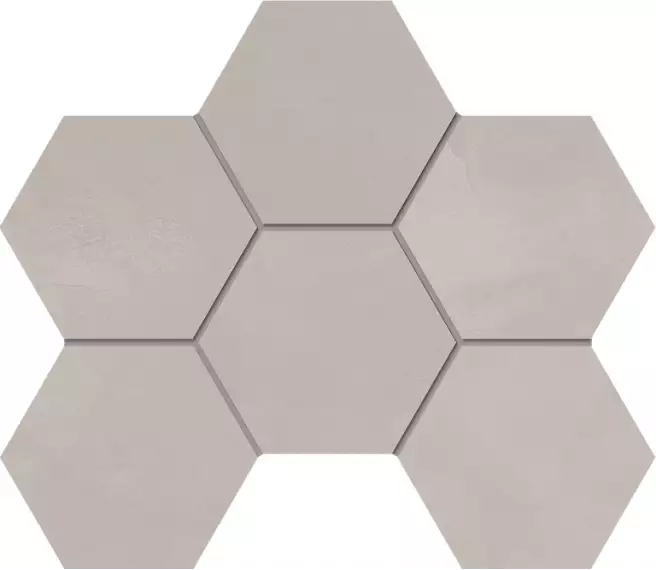 Мозаика GF01 Graffito Light Grey Hexagon неполированный 25x28,5