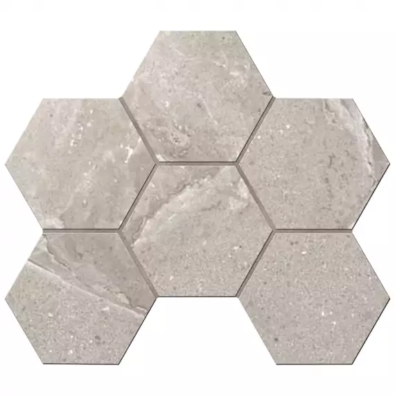 Мозаика KA03 Kailas Light Brown Hexagon 25x28.5