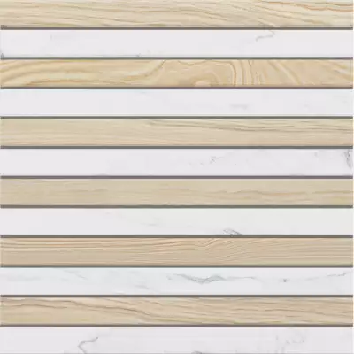 Мозаика SM01/SI03 Supreme Fascia неполированная 30x30x1.0