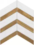Мозаика SM02/SI04 Supreme Chevron неполированная 37.5x29x1.0