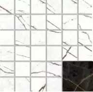Мозаика Сандра Черно-Оливковый MR 30x30