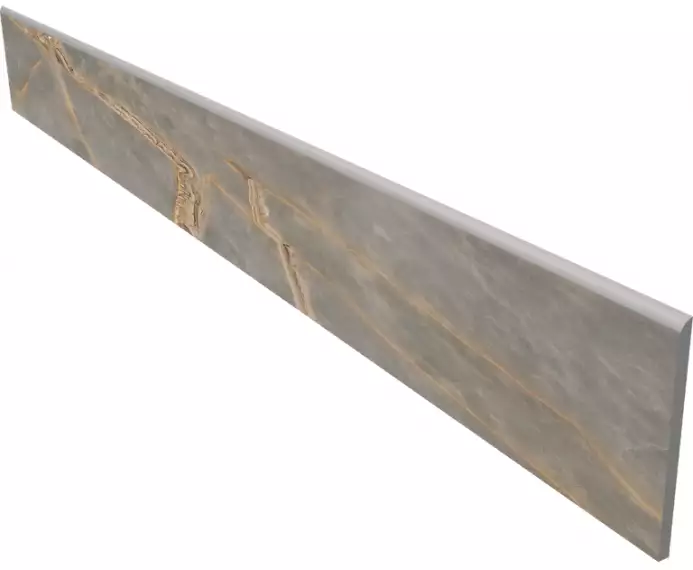 Плинтус IN01 Intense Grey Неполированный 7x60