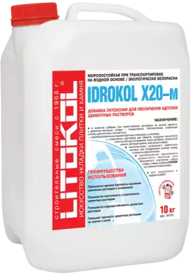 Смеси и затирки Добавка IDROKOL X20–м 10кг