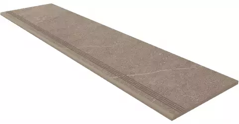 Ступень GB02 Gabbro неполированная с насечками 30x120x1