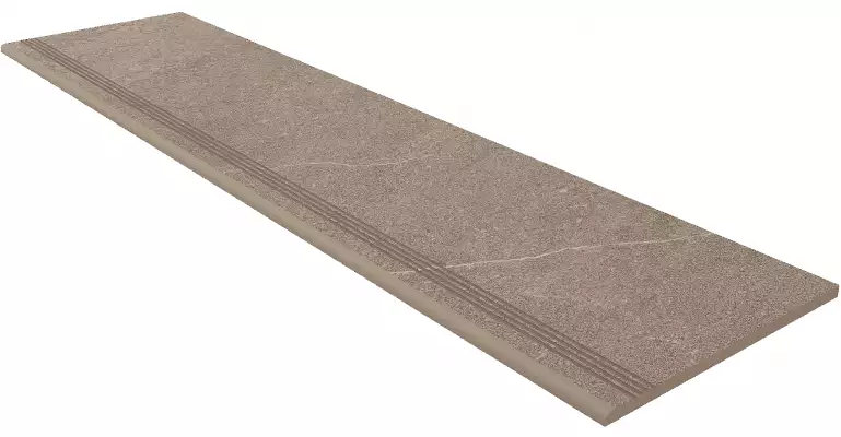 Ступень GB02 Gabbro неполированная с насечками 30x120x1