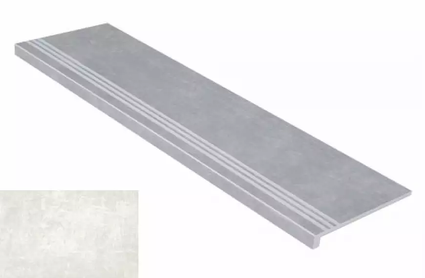 Ступень Lux Цемент Белый ASR 120x32