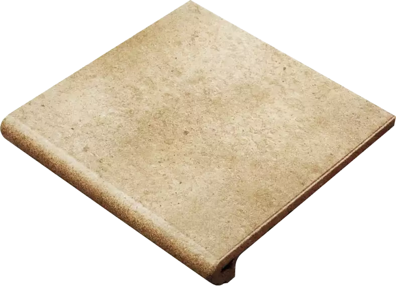 Ступень фронтальная Rounded Stair-tread Beige 33*33